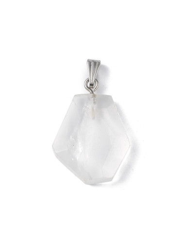 AM032 -  Hexagrama Cuarzo Blanco ST