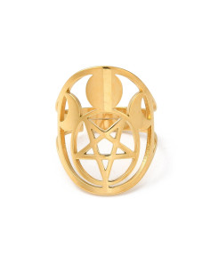 AA157 Anillo Pentagrama...