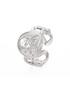 AA228 Anillo Papa Pio,...