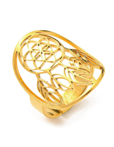 AA246 Anillo Cazasueños, dorado