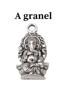 RG091 Ganesha plateada,...