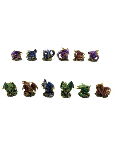 Pack Dragones (12 uds) - 76396
