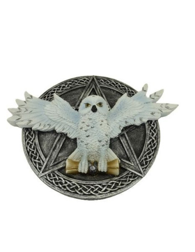Placa Buho pentagrama - 76616