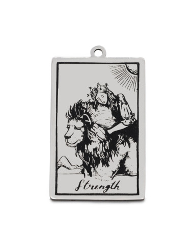 AC474 - Carta Tarot VIII "Strength",...