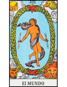 AC501 - Carta Tarot XXI... 2