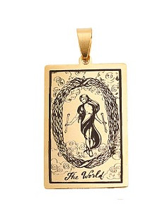 AC501 - Carta Tarot XXI...
