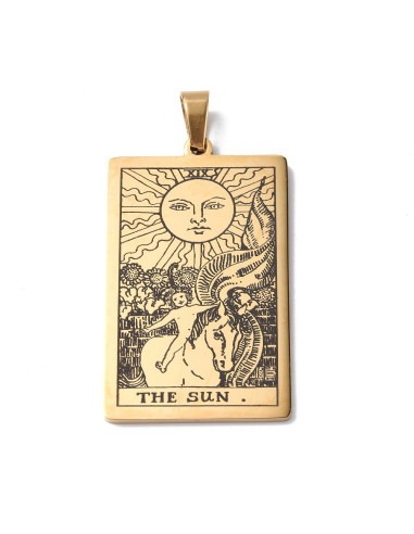 AC504 - Carta Tarot XIX "The Sun", el...