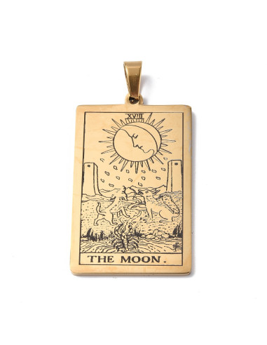 AC505 - Carta Tarot XVIII "The Moon",...