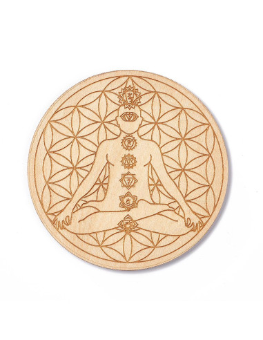 Tablero 7 Chakras, blanco - 51967